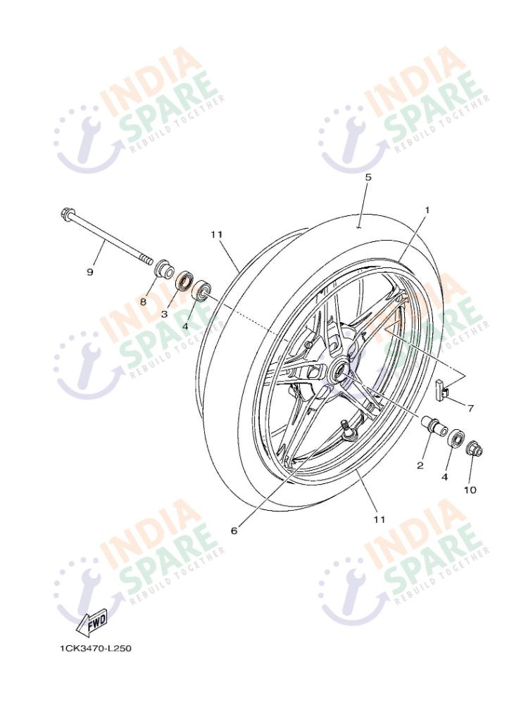 FRONT WHEEL